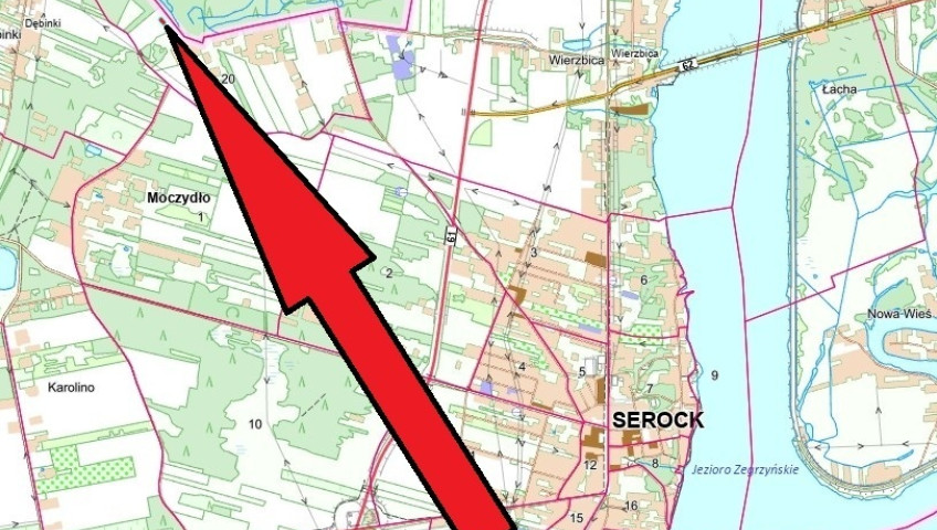 Działka Sprzedaż Serock Leśna